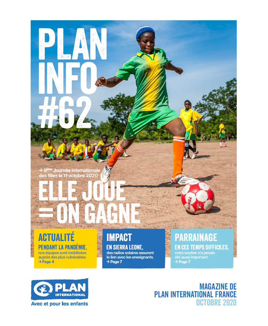 Le 11 octobre, célébrons ensemble le sport comme levier d'épanouissement  des filles : quand une fille joue, tout le monde gagne ! - ONG Plan  International France